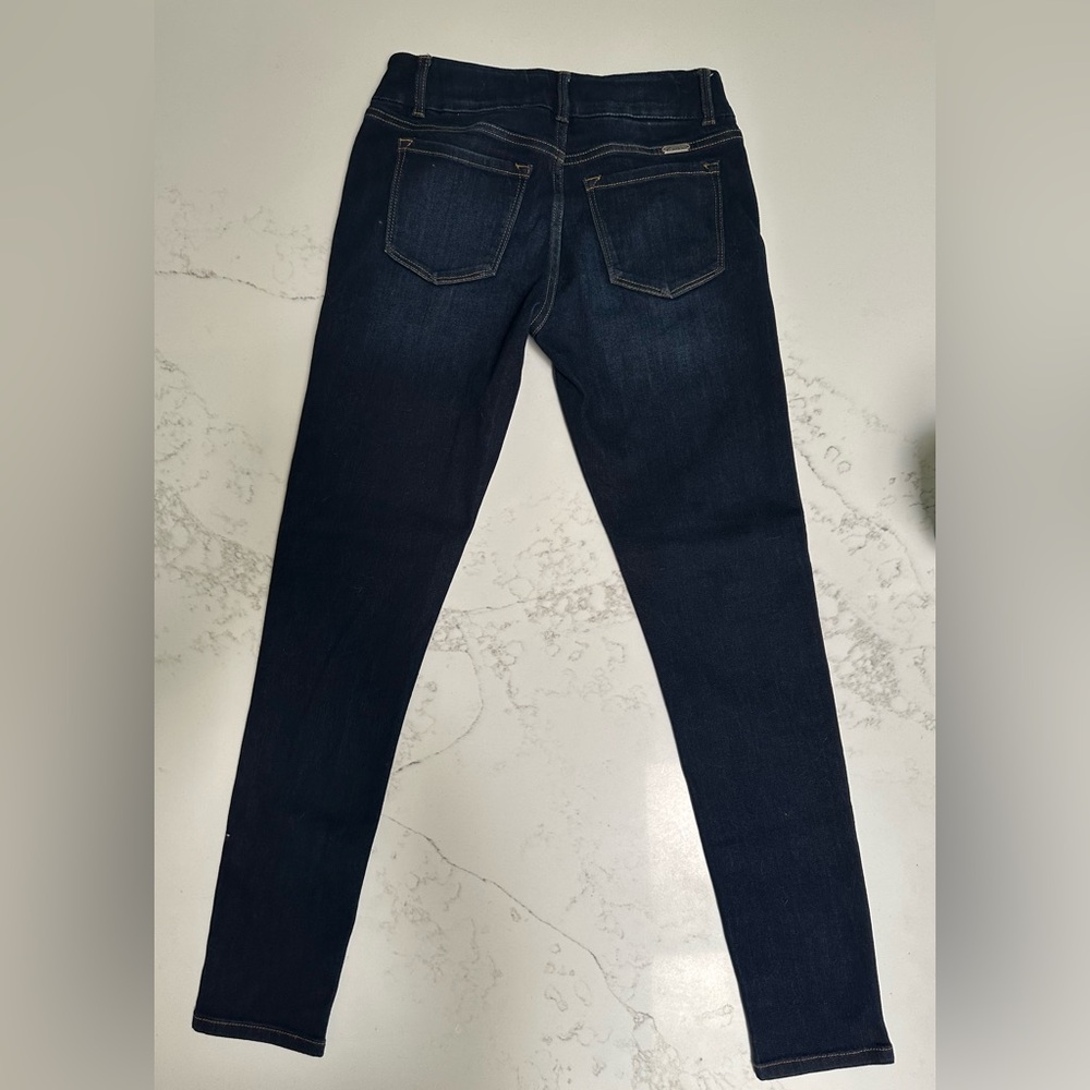 KanCan mid rise Dark Indigo Skinny Jeans